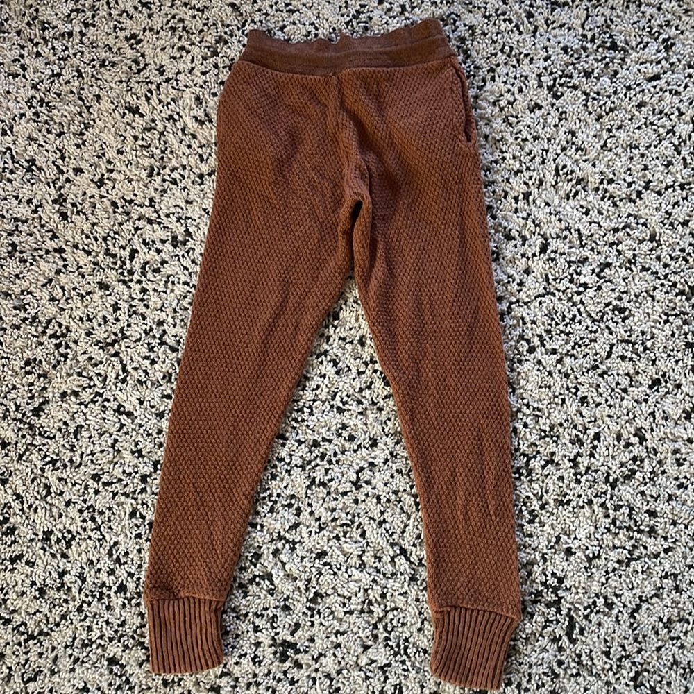 Nasty Gal Cozy Lounge Jogger Set—Small, Brown - Picture 9 of 9